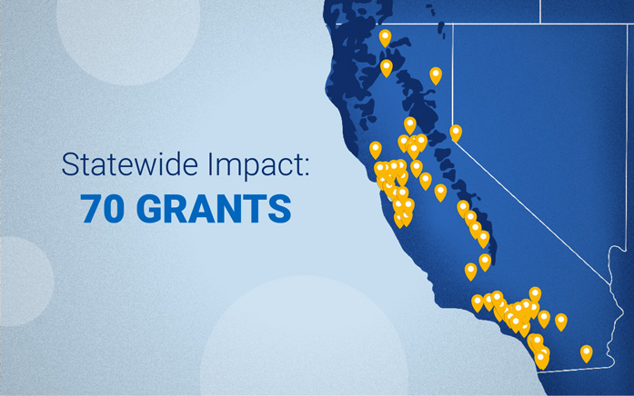 Statewide Impact: 70 Grants